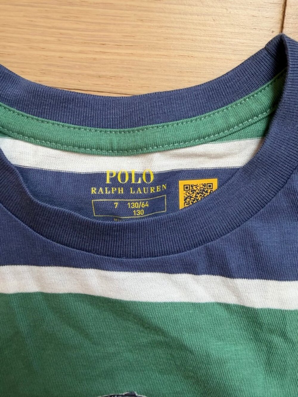 Polo Ralph Lauren Boys 6 Navy Triple Player Polo Shirt